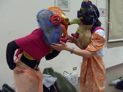 Corso maschere cartapesta Reggio Emilia
